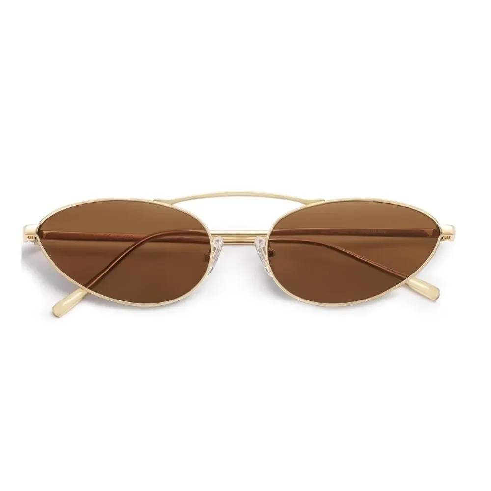 Retro Narrow Cat Eye Sunglasses